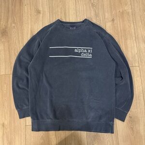 Comfort Colors Blue Crewneck Sweater